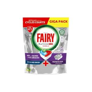 Fairy Platinum Plus indaplovių tabletės, 71 vnt.