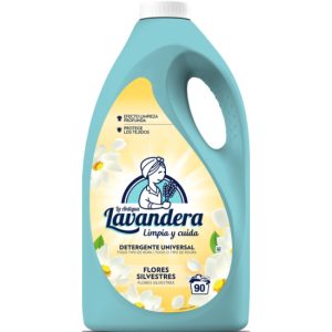 Lavandera skystas skalbiklis 3 l – gaivos aromatas, universaliam skalbimui