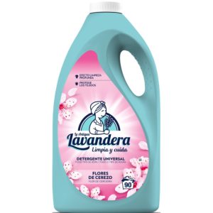 Lavandera skystas skalbiklis 3 l – gėlių aromatas, spalvotiems drabužiams