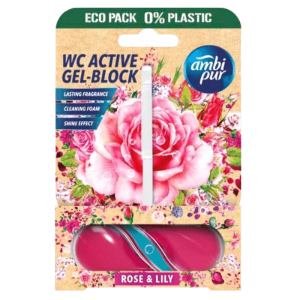 Ambi Pur Active Gel-Block Rose & Lily 45 g