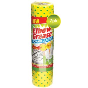 Elbow Grease Power Cloths – daugkartinės valymo šluostės