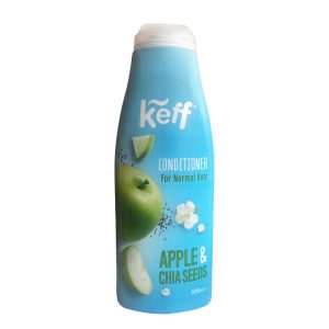 Keff Apple & Chia Seed kondicionierius – glotnūs ir stiprūs plaukai