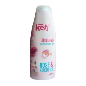 Keff Rose & Kukui Oil kondicionierius – prabanga ir švelnumas