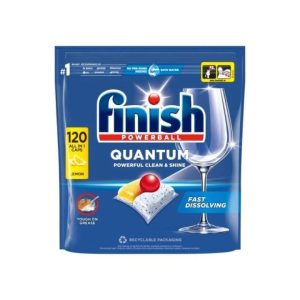 Finish Quantum indaplovių tabletės 120 vnt. | Lemon kvapas
