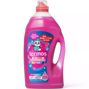 Lermos sporto drabužių skalbimo gelis 4,3 l, 116 skalbimų butelis