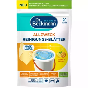 Dr. Beckmann grindų valymo servetėlės „Citrina“ 20 vnt. pakuotė