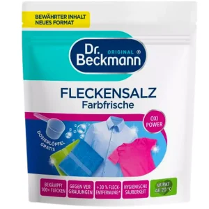 Dr. Beckmann dėmių šalinimo druska spalvotiems audiniams 400 g pakuotė