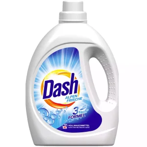Dash universalus skalbimo gelis „Alpen“ 2,2 l, 40 skalbimų butelis
