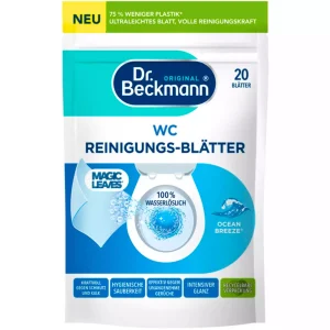 Dr. Beckmann WC valymo servetėlės „Ocean“ 20 vnt. pakuotė
