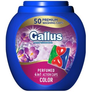 Skalbimo kapsulės GALLUS Color, 50 vnt.
