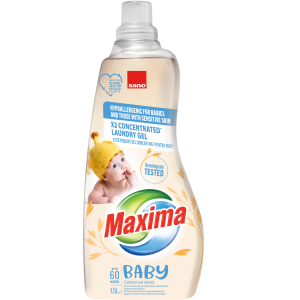 Sano Maxima X2 koncentruotas skalbimo gelis kūdikiams, 1,5 l