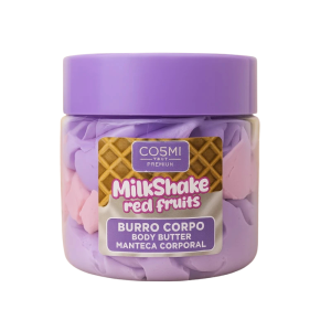 Cosmi Premium Milkshake Red Fruits Body Butter 100 ml – kūno sviestas su raudonųjų uogų aromatu, maitinantis ir drėkinantis odą