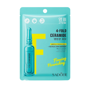 Sadoer veido kaukės su keturgubu ceramidų kompleksu