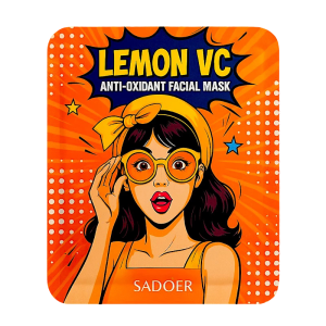 Sadoer Lemon VC veido kaukė 25 ml – antioksidacinė, su vitaminu C ir citrinų ekstraktais