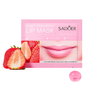 Sadoer Sweet Strawberry Lip Mask – drėkinanti lūpų kaukė su braškių ekstraktu