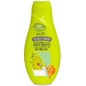 The Fruit Company Shower Gel Melon 600 ml – gaivinanti dušo želė su meliono aromatu, švelniam odos prausimui ir drėkinimui