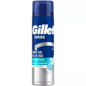 Gillette Series skutimosi gelis Sensitive Cooling 200 ml – vyrams, jautriai odai, su vėsinančiu efektu