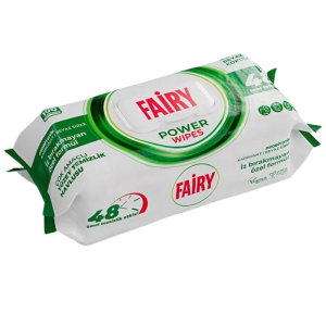 Fairy Power White Soap antibakterinės paviršių valymo servetėlės 100 vnt.