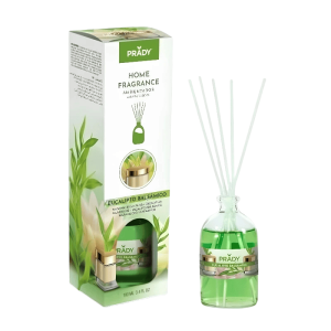 Prady Mikado namų kvapų difuzorius 100 ml su bambuko lazdelėmis.