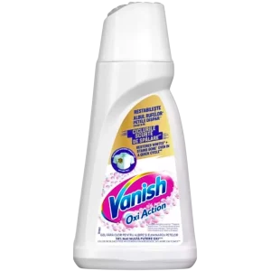 Gelis baltiniams su aktyviu deguonimi. Šalina sunkias dėmes, atkuria ryškų baltumą ir veikia net žemoje temperatūroje. Be chloro. 1 L.