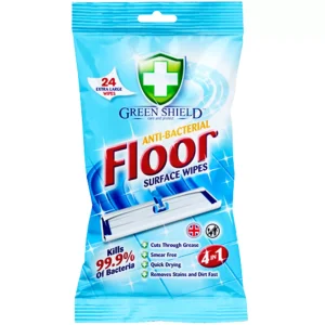 Green Shield XL antibakterinės grindų servetėlės 24 vnt.