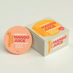 Kietasis šampūnas su mango sviestu ir makadamijų aliejumi, suteikiantis plaukams maitinimo, glotnumo ir žvilgesio. Tinka visiems plaukų tipams. 50 g.