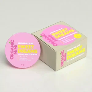 Kietasis šampūnas „Sweet Dreams“ apimčiai ir stiprumui, 50 g.