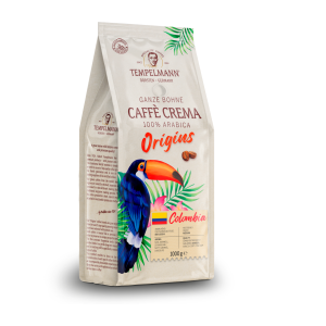 Tempelmann Origins Colombia 100% Arabica Caffè Crema kavos pupelės 1 kg