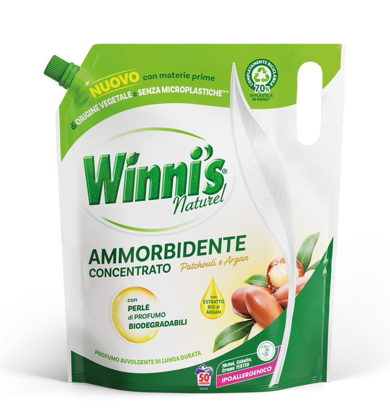 winnis patchouli argan minkstiklis