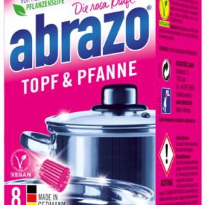 Abrazo Topf & Pfanne valymo šveistukai 8 vnt