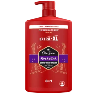 Old Spice Rockstar 3in1 dušo želė vyrams kūnui plaukams ir veidui 1 l 🎸🚿🔥