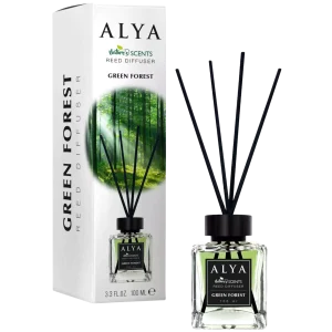ALYA Nature Scents Green Forest namų kvapas su lazdelėmis 100 ml 🌲🍃