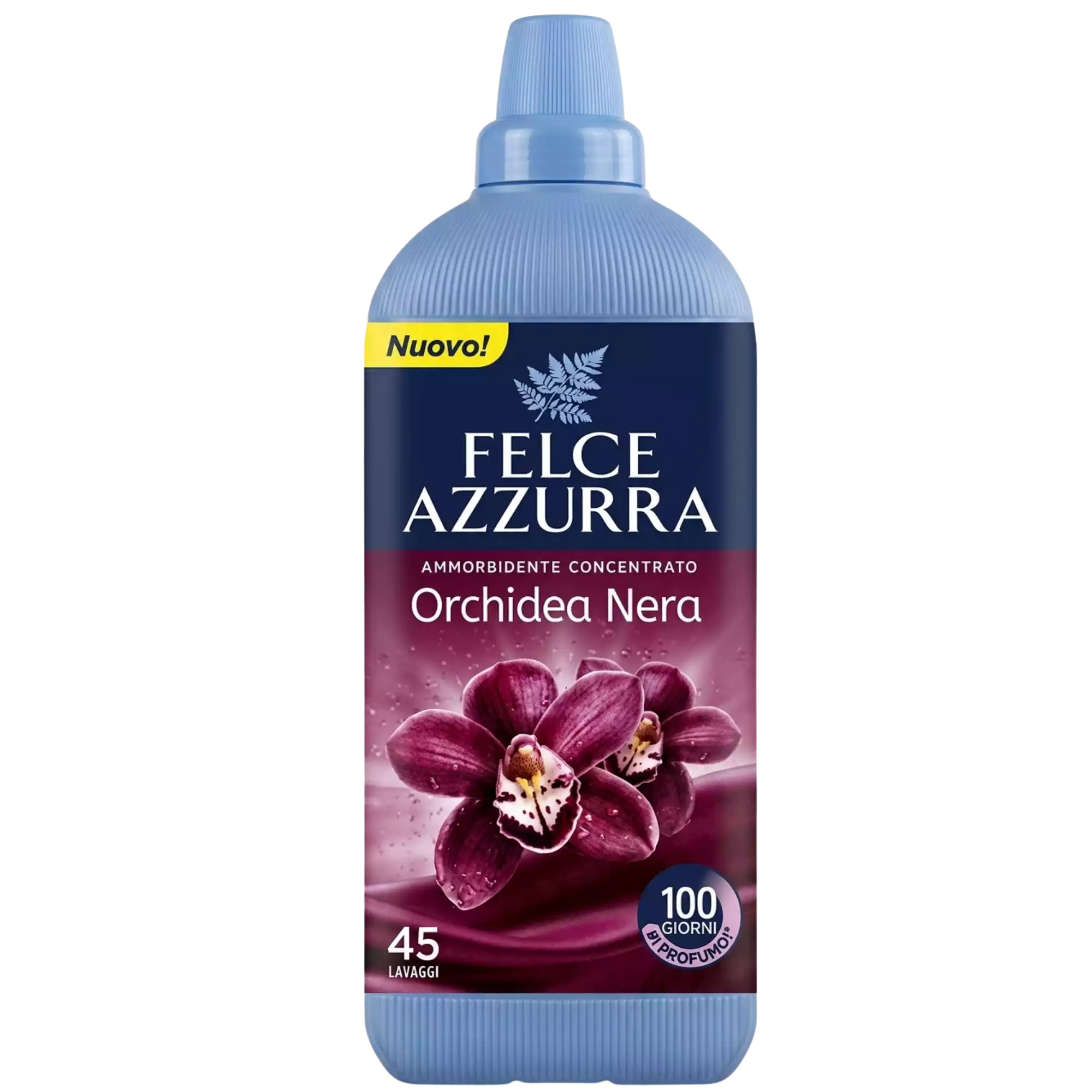 Felce Azzurra Orchidea Nera koncentruotas skalbinių minkštiklis 900 ml 45 skalbimai