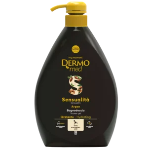 Dermomed Sensualità Argan dušo želė ir vonios prausiklis su dozatoriumi 1 l